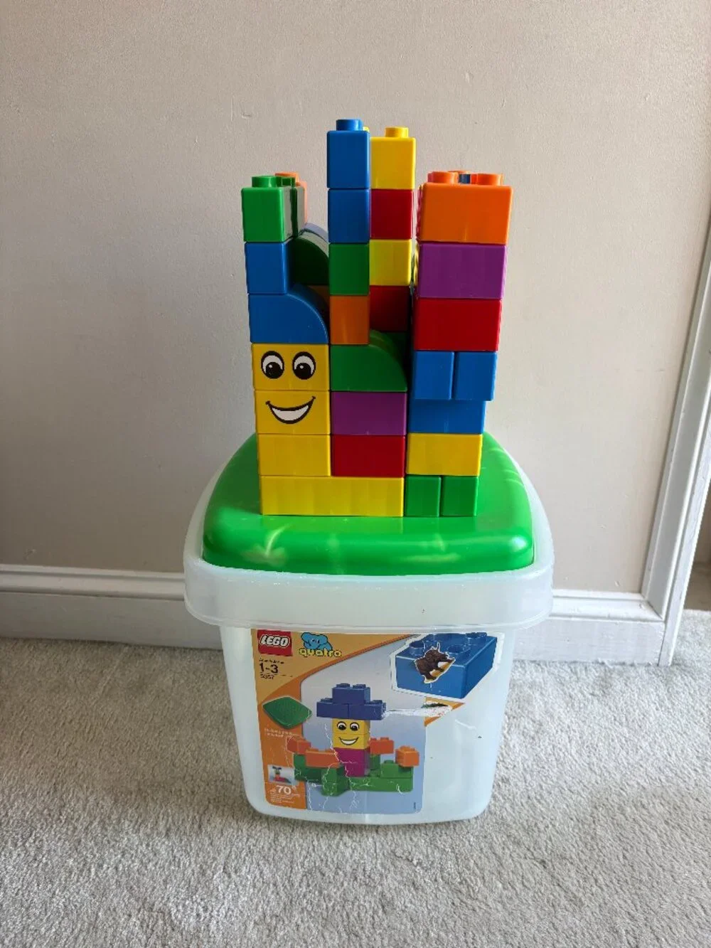 RARE and Vintage, Lego Quatro blocks for toddlers